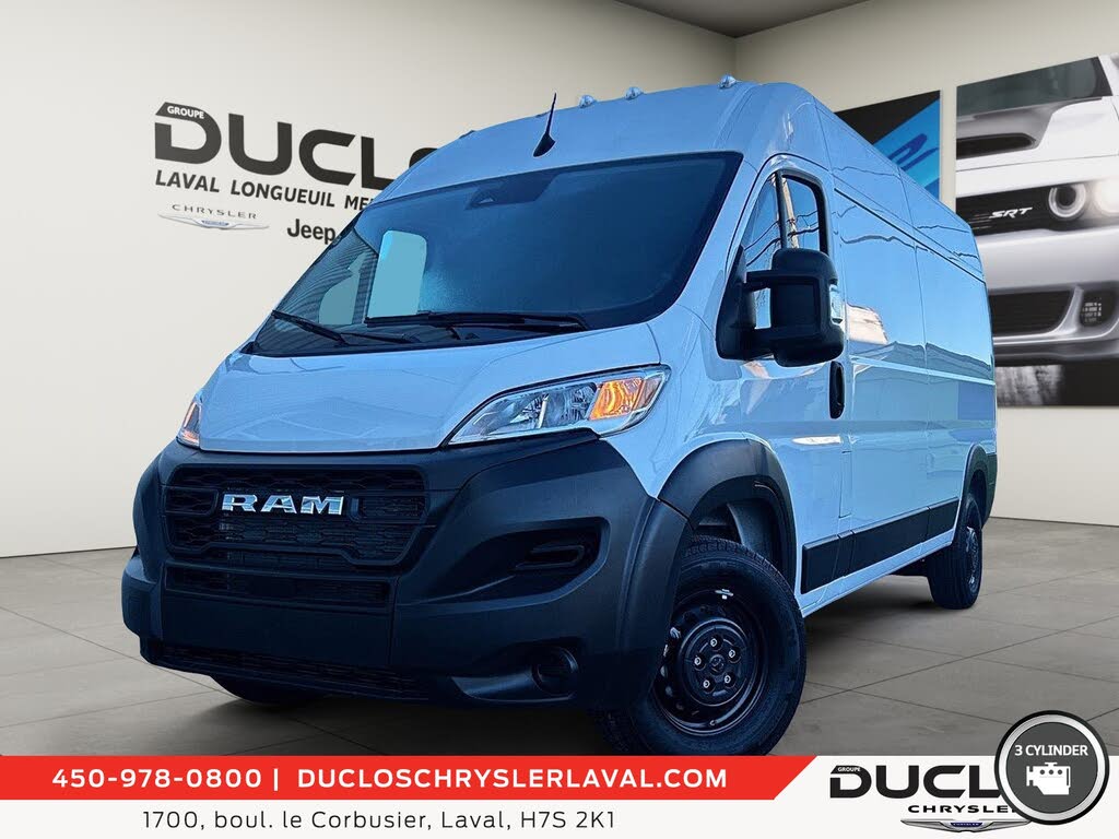 2024 RAM ProMaster 2500 Tradesman 159 High Roof Cargo Van FWD w/ Passenger Seat