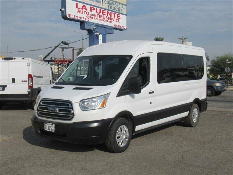2019 Ford Transit Passenger 350 XLT Medium Roof LWB RWD with Sliding Passenger-Side Door