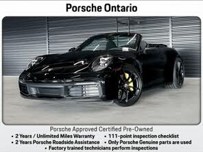 Porsche 911 Carrera Cabriolet RWD