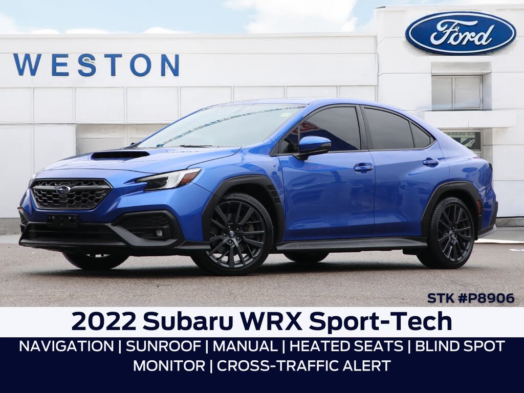 2022 Subaru WRX Sport-tech AWD with EyeSight Package