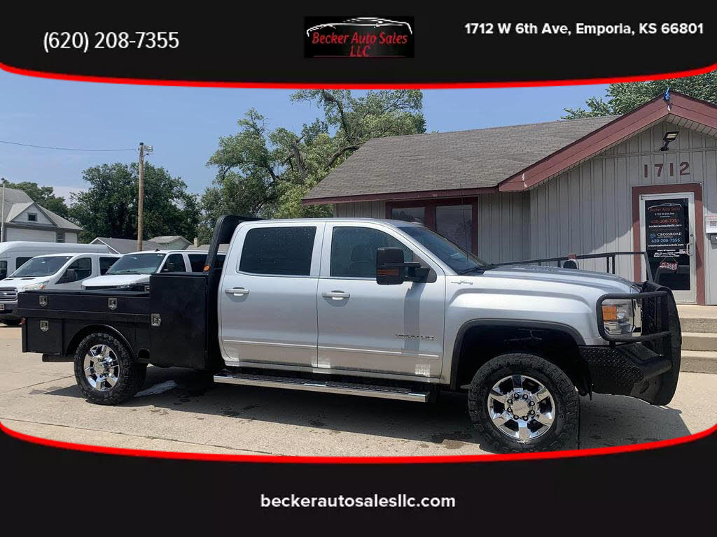 2015 GMC Sierra 3500HD SLE Crew Cab 4WD