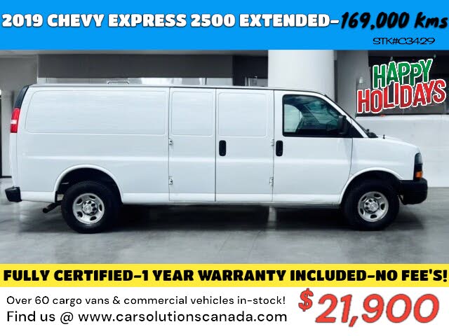 2019 Chevrolet Express Cargo 2500 Extended RWD