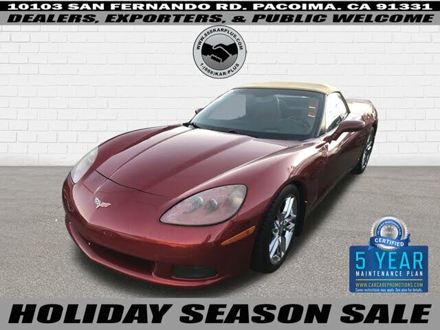 2008 Chevrolet Corvette Convertible RWD