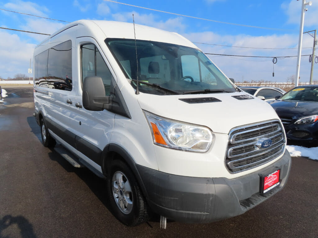 Used 2018 Ford Transit Passenger 350 XLT Medium Roof LWB RWD