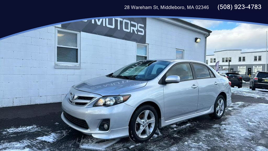 Used Toyota Corolla S for Sale in Boston MA CarGurus