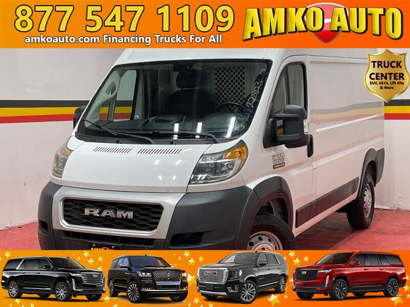 2019 RAM ProMaster 1500 136 High Roof Cargo Van FWD