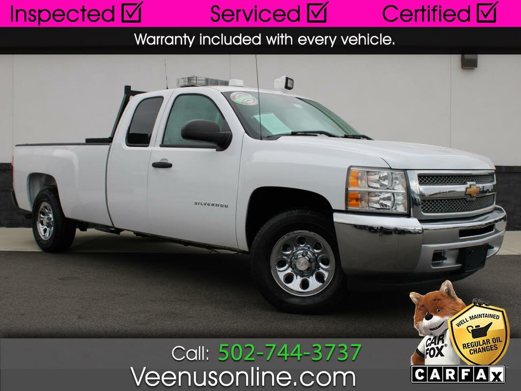 2013 Chevrolet Silverado 1500 Work Truck Extended Cab LB 4WD