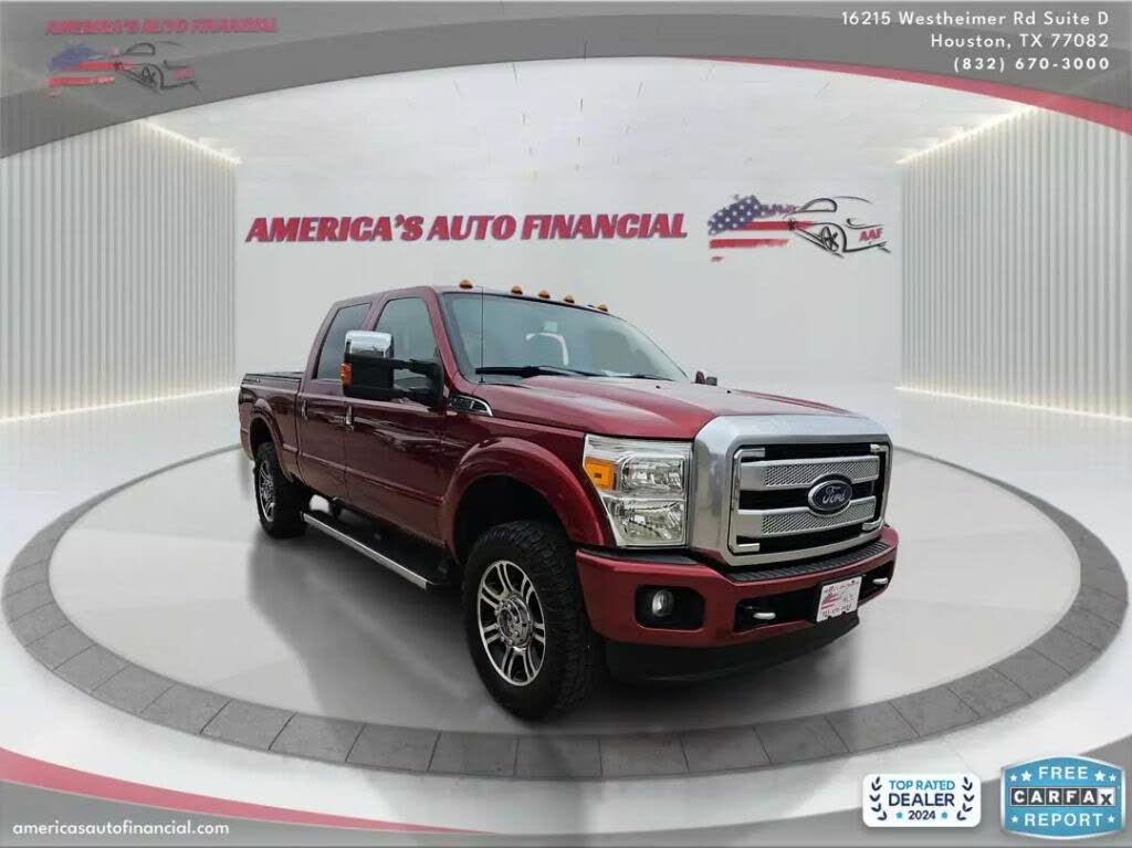 2016 Ford F-250 Super Duty Platinum Crew Cab 4WD