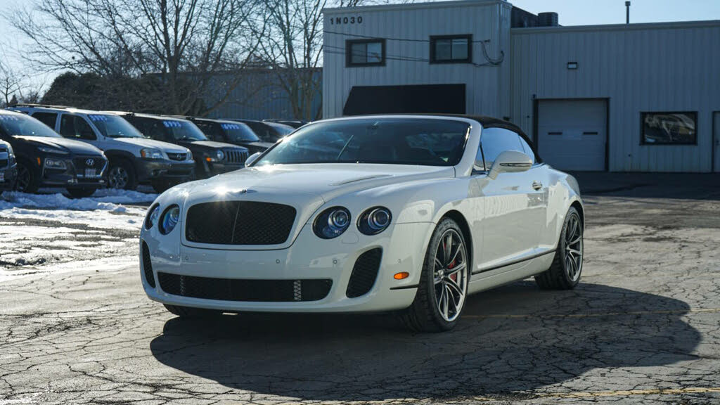 2012 Bentley Continental Supersports Convertible AWD