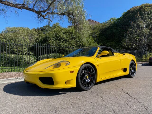 Ferrari 360 Modena Spider manual gear Giallo Modena ケース無