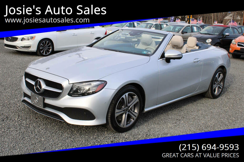 2018 Mercedes-Benz E-Class E 400 4MATIC Cabriolet AWD