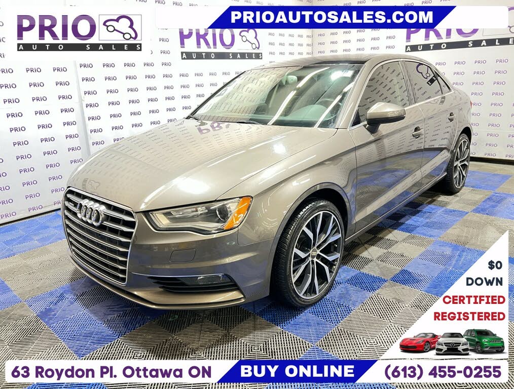 2015 Audi A3 2.0T quattro Progressiv Sedan AWD