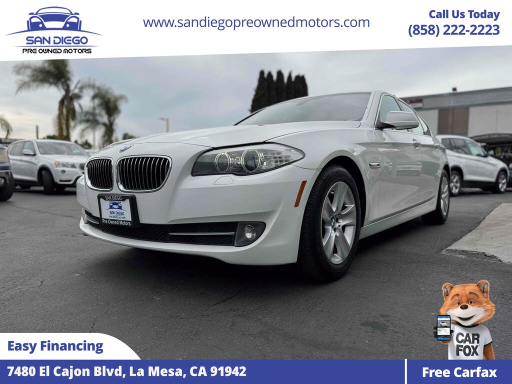 2013 BMW 5 Series 528i Sedan RWD