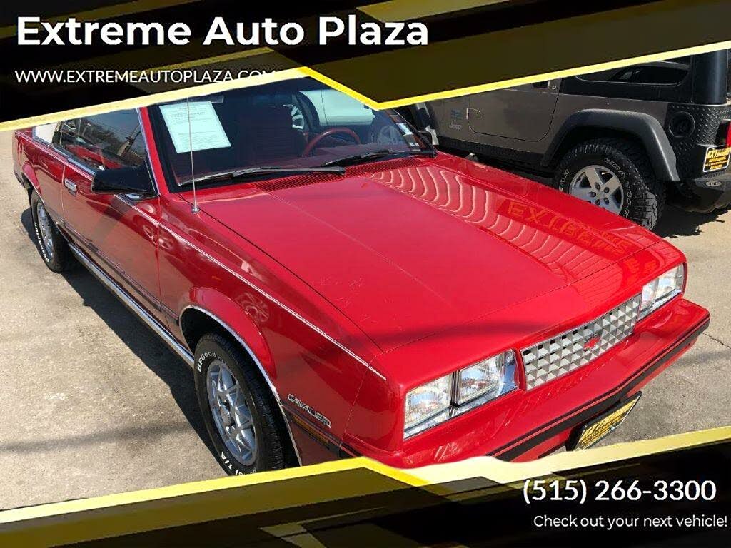1985 Chevrolet Cavalier Type 10 Convertible FWD