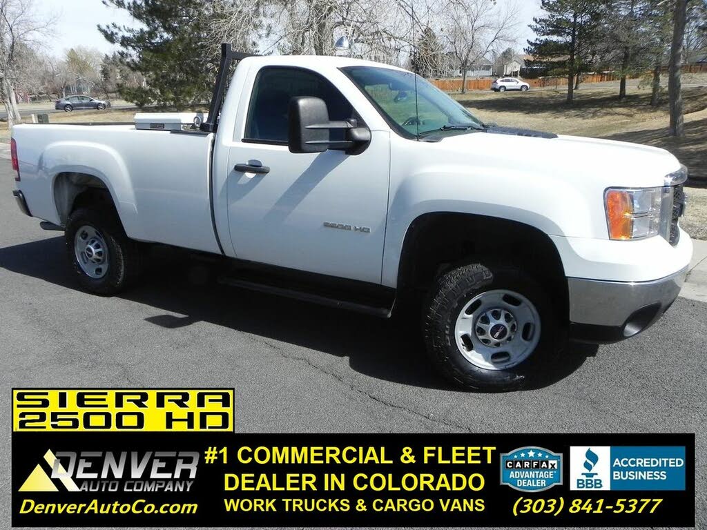 2012 GMC Sierra 2500HD Work Truck LB 4WD
