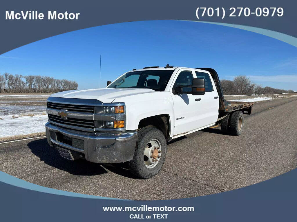 2017 Chevrolet Silverado 3500HD Chassis Work Truck Crew Cab 4WD