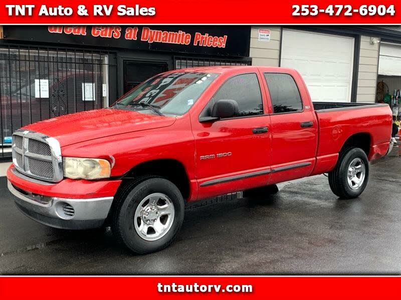 2002 Dodge RAM 1500 ST Quad Cab 4WD