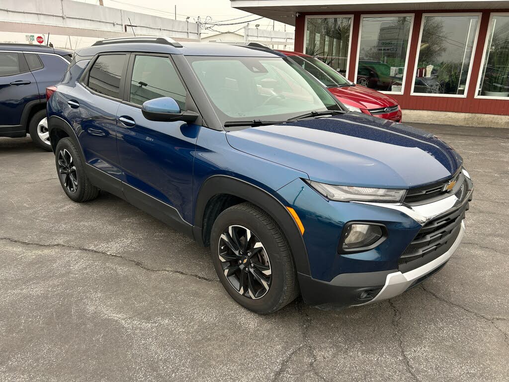 Used 2021 Chevrolet Trailblazer LT with VIN KL79MPSL2MB059473 for sale in Ruma, IL