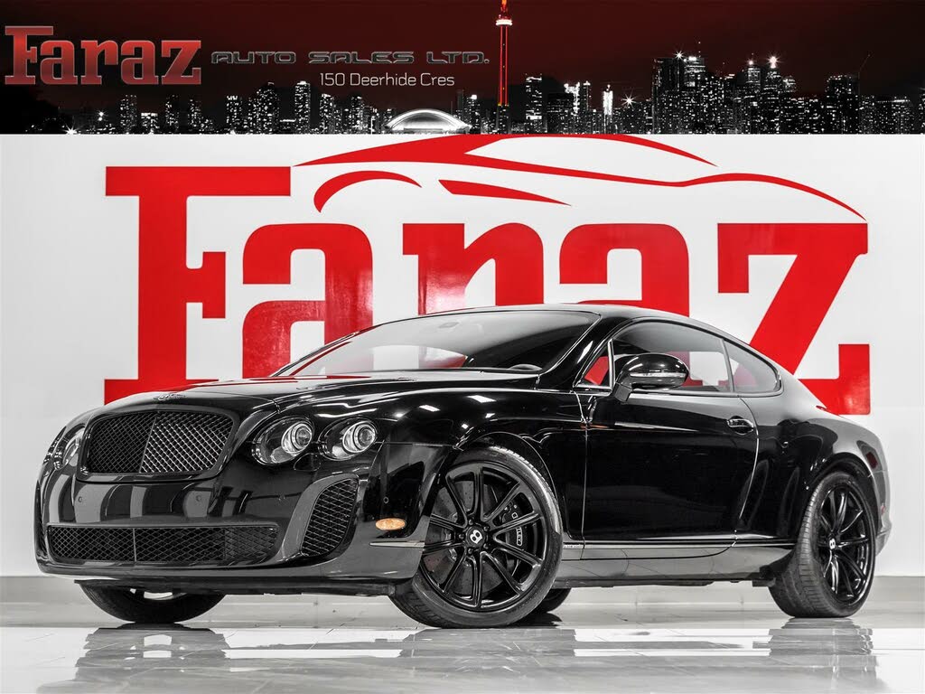 2010 Bentley Continental Supersports Coupe AWD