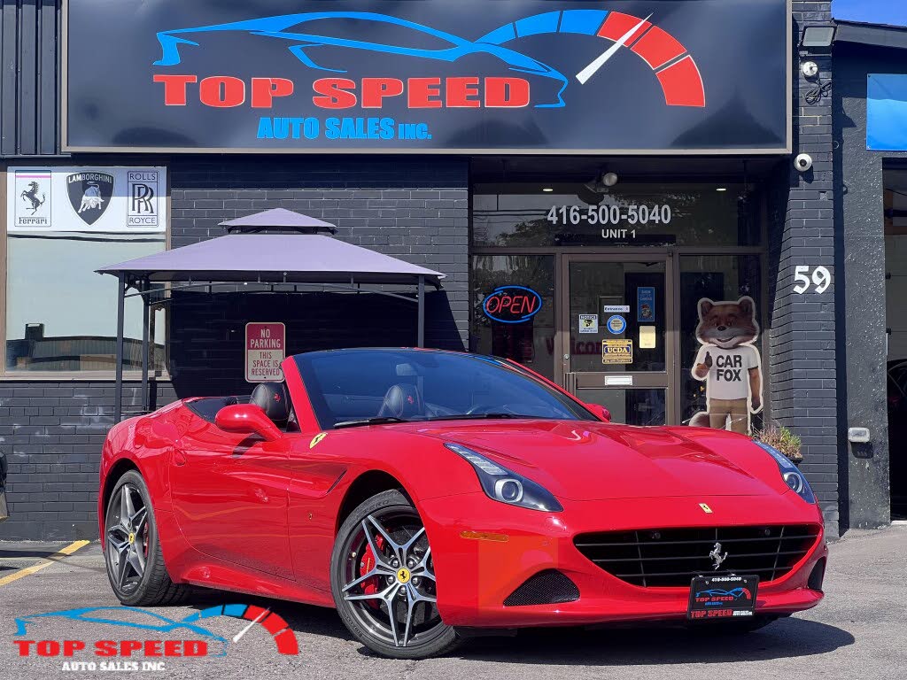 Used Red Ferrari California T for Sale - CarGurus.ca