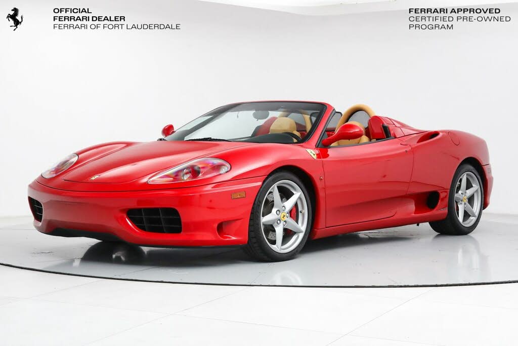 Used Red Ferrari 360 Spider for Sale - CarGurus