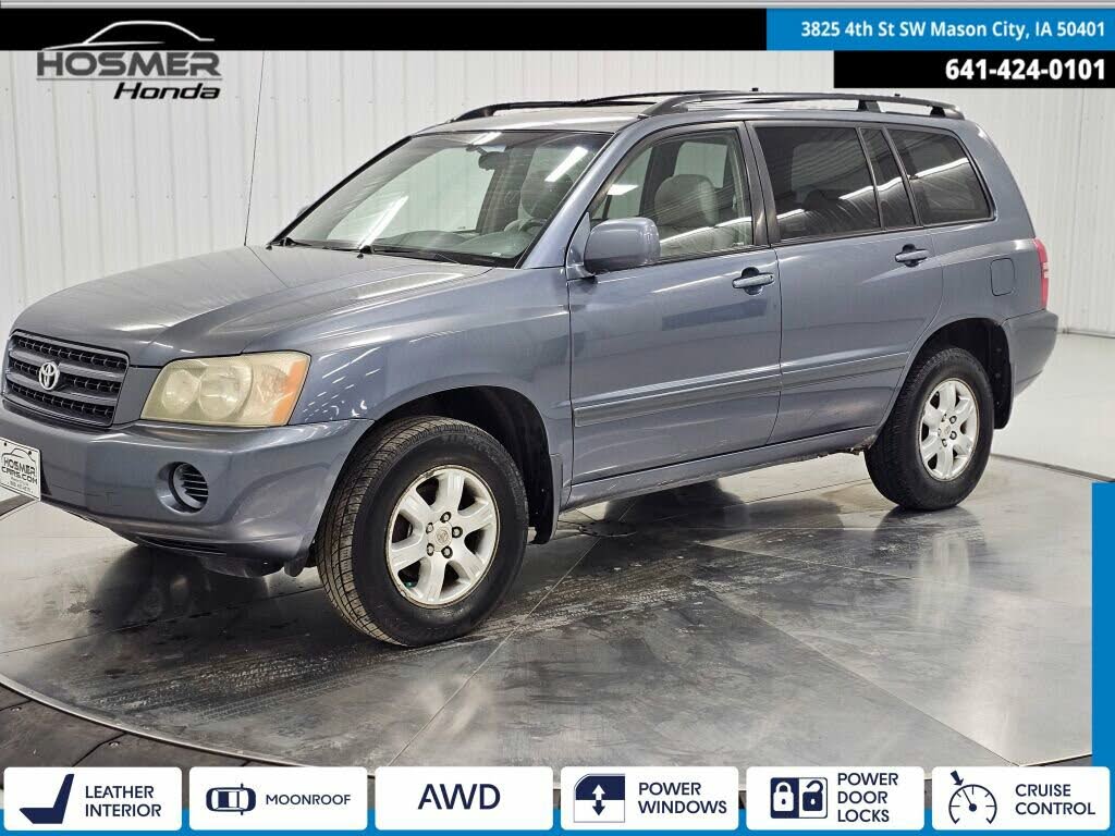 Used 2003 Toyota Highlander Limited V6 4WD for Sale (with