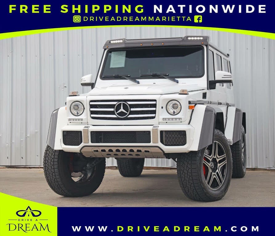 Used 2018 Mercedes-Benz G-Class G 550 4x4 Squared AWD for Used 2018 Mercedes-Benz G-Class G 550 4x4 Squared AWD for