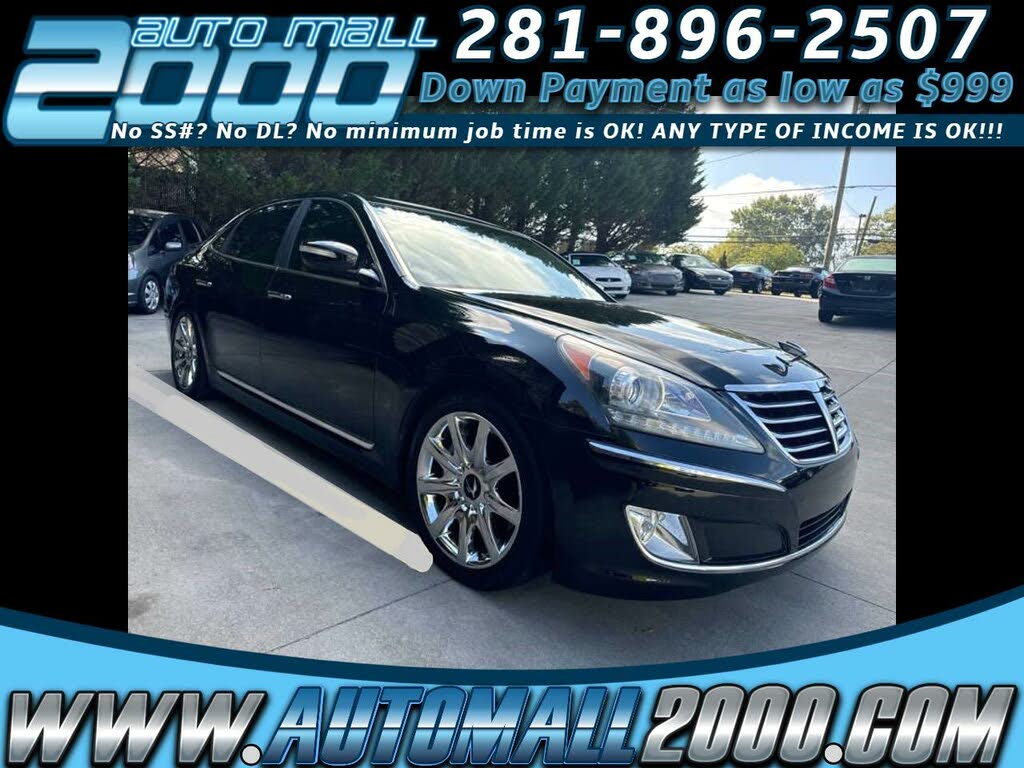 2012 Hyundai Equus Signature RWD