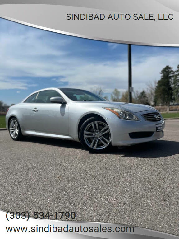 2009 INFINITI G37 Convertible RWD