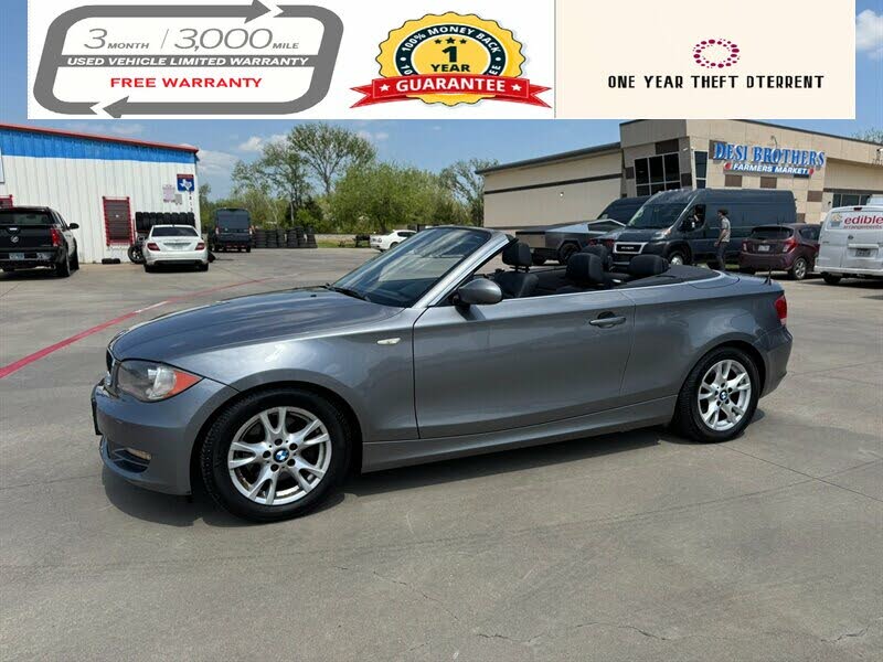 2009 BMW 1 Series 128i Convertible RWD