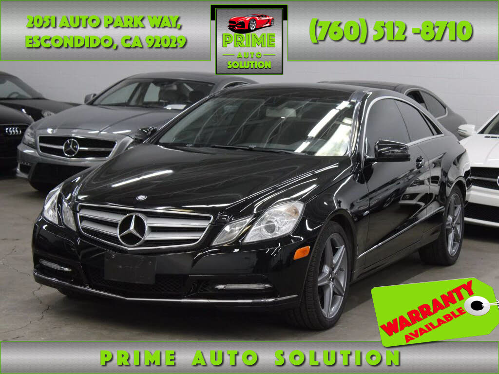 2012 Mercedes-Benz E-Class E 350 Coupe