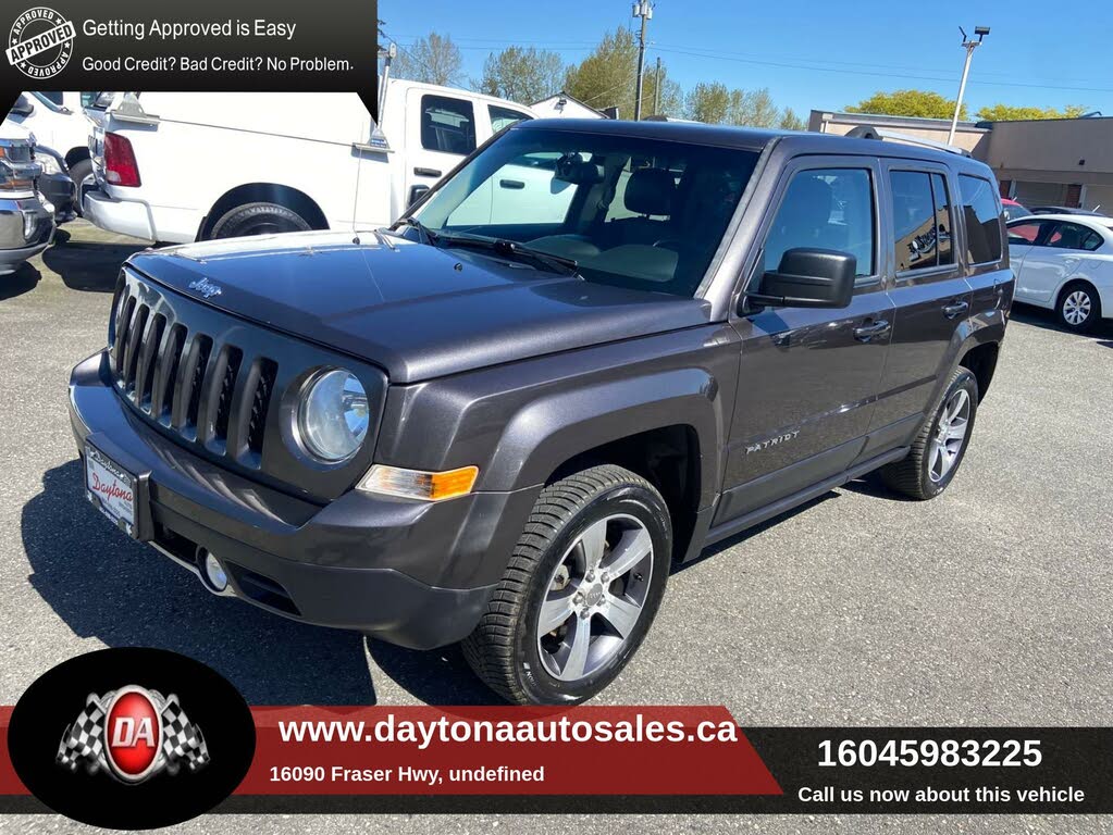 2016 Jeep Patriot High Altitude Edition 4WD