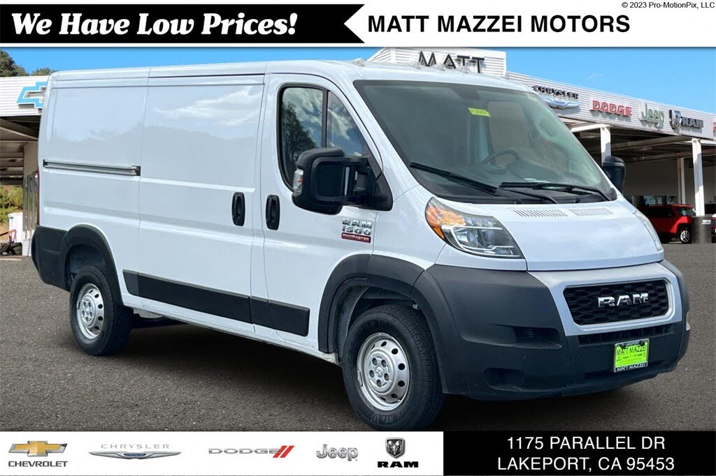 2021 RAM ProMaster 1500 136 Low Roof Cargo Van FWD