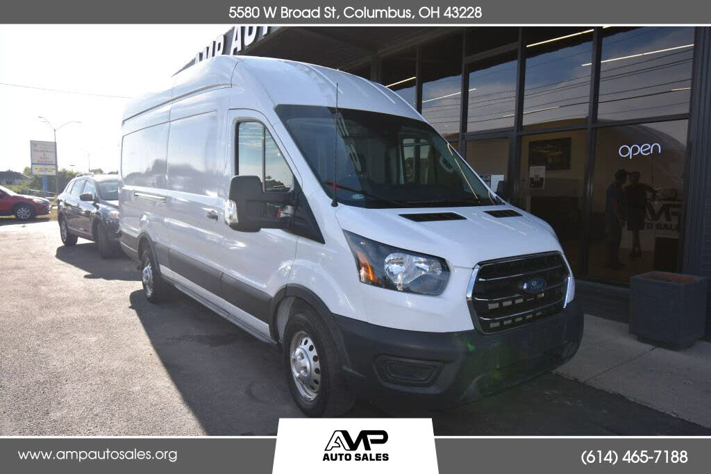 2020 Ford Transit Cargo 350 HD 10360 GVWR Extended High Roof LWD DRW AWD