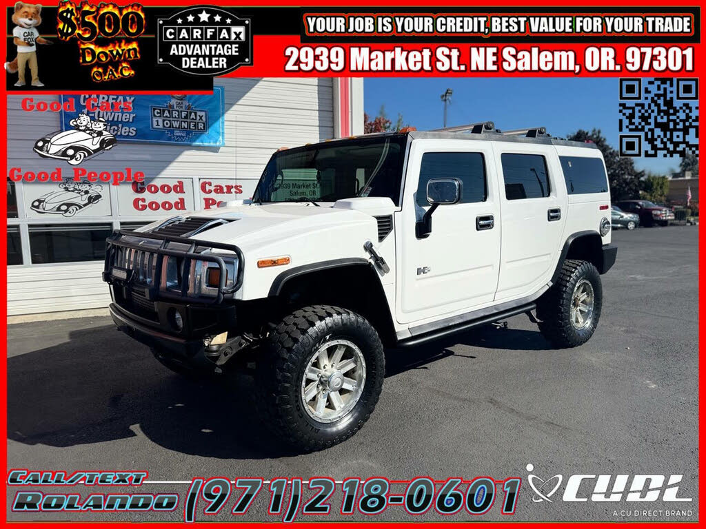 Used White Hummer H2 for Sale - CarGurus