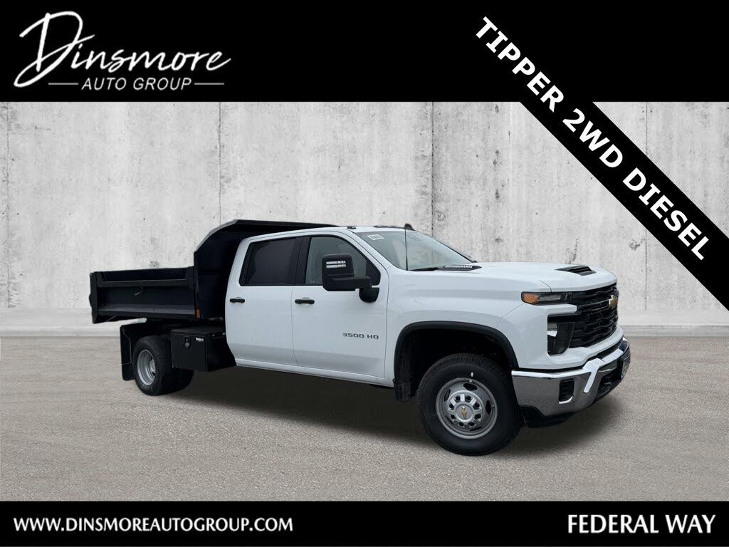 2025 Chevrolet Silverado 3500HD Chassis Work Truck Crew Cab RWD