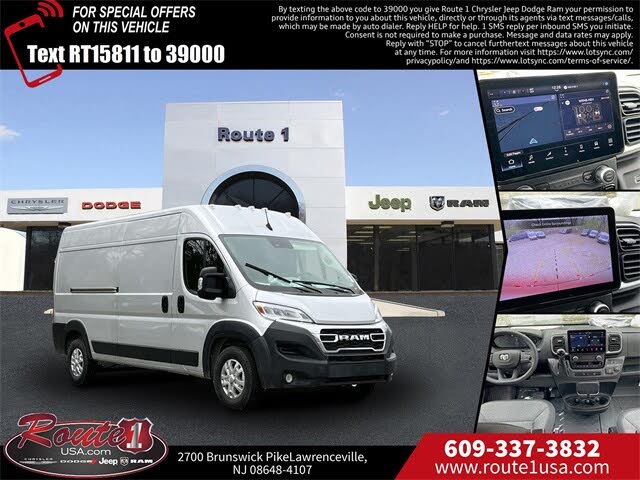 2024 RAM ProMaster 2500 SLT 159 High Roof Cargo Van FWD