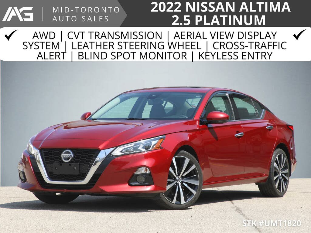 Nissan Altima 2.5 Platinum AWD 2022