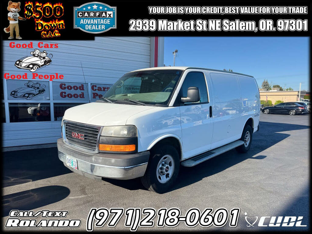 2014 GMC Savana Cargo 2500 RWD