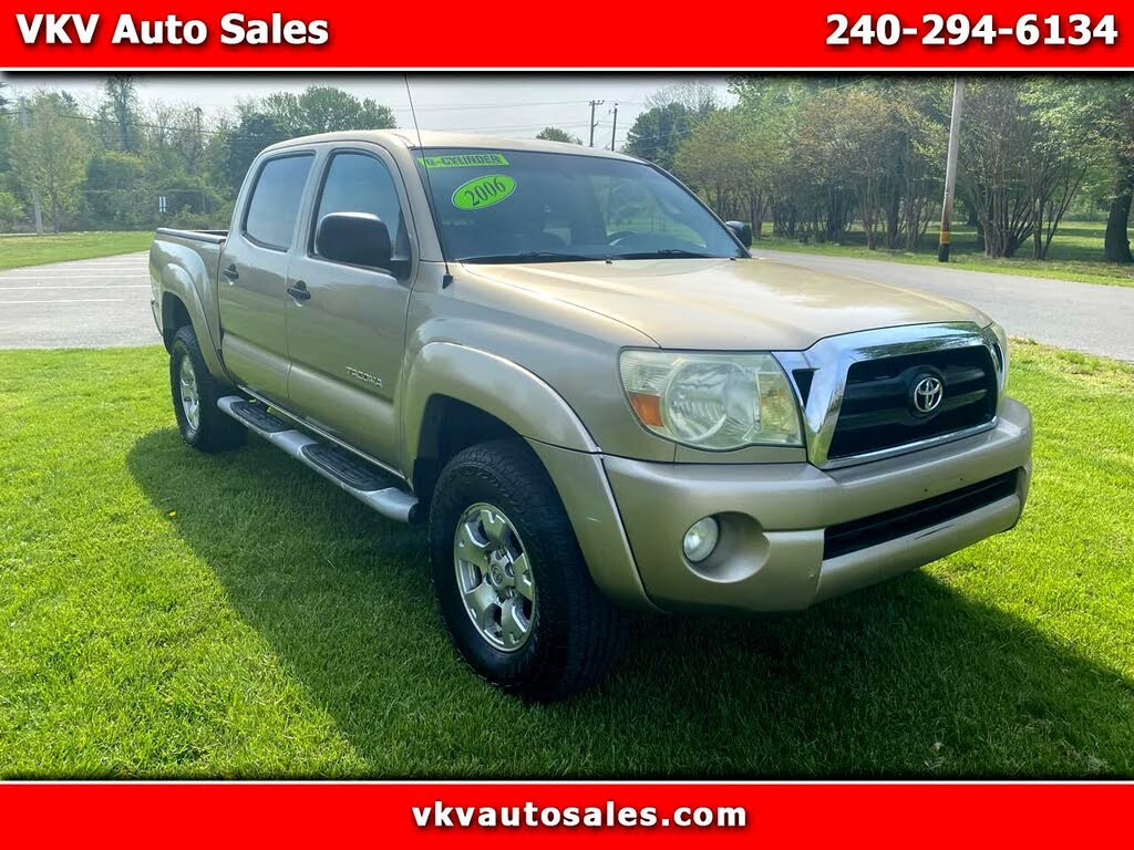2006 Toyota Tacoma V6 4dr Double Cab 4WD SB with automatic