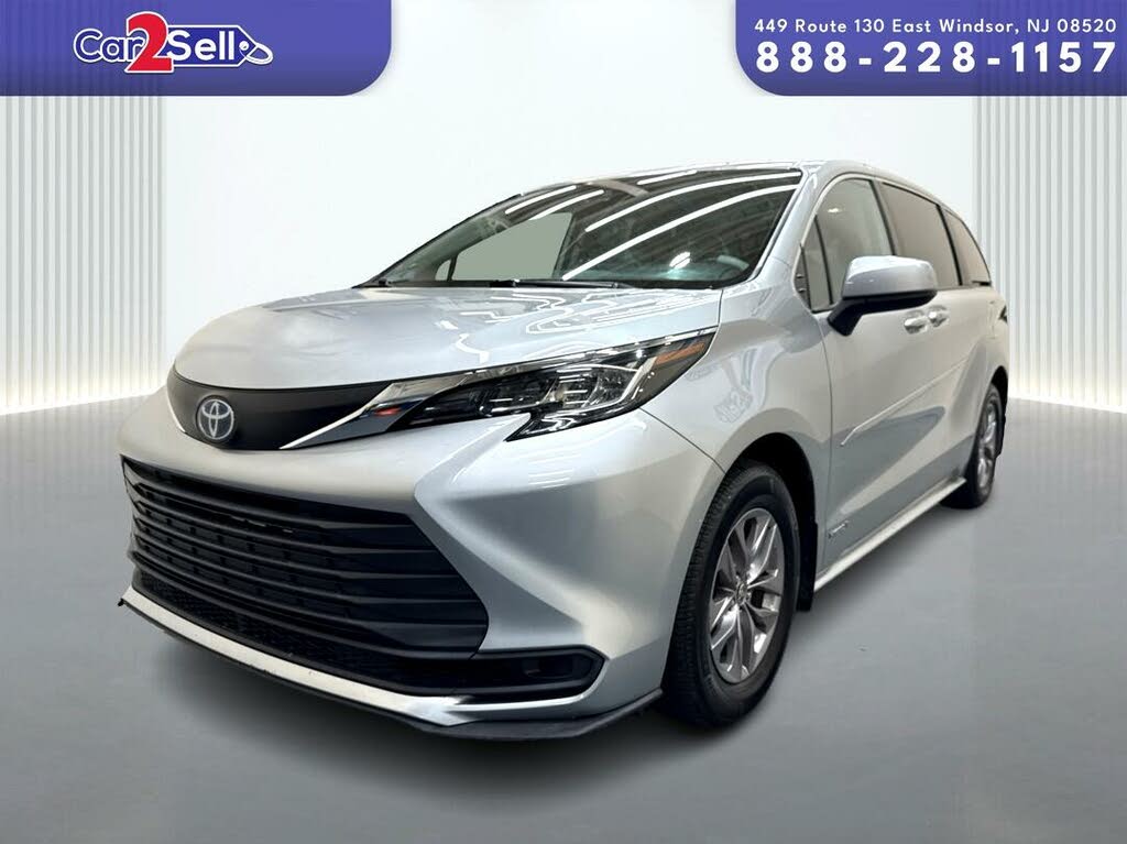 msrp 2021 toyota sienna