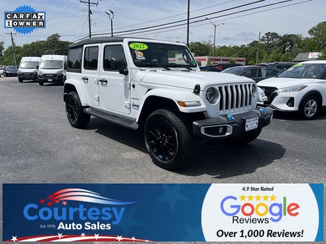 2022 Jeep Wrangler 4xe Sahara 4WD