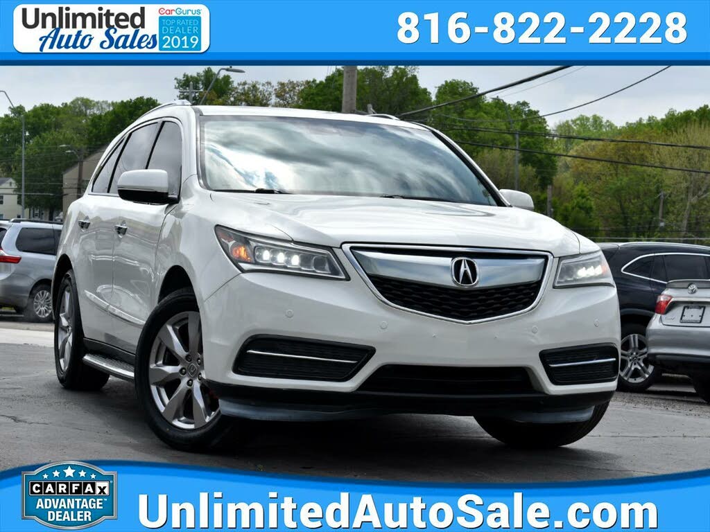 2014 Acura MDX FWD with Advance and Entertainment Package