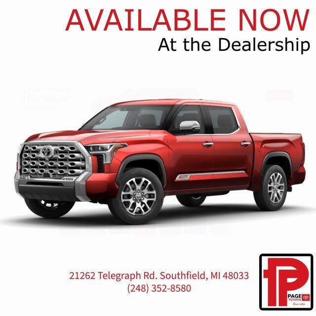 2024 Toyota Tundra 1794 Edition CrewMax Cab 4WD