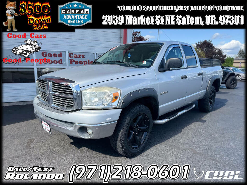 2008 Dodge RAM 1500 SLT Quad Cab 4WD