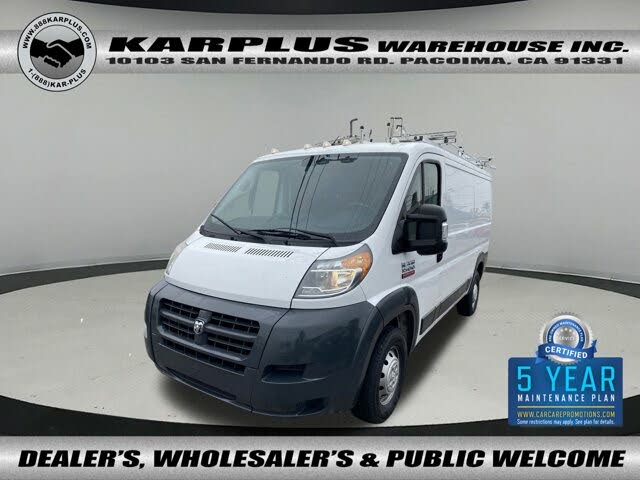 2018 RAM ProMaster 1500 136 Low Roof Cargo Van
