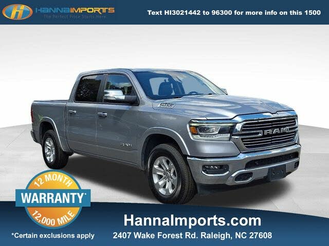 2021 RAM 1500 Laramie Crew Cab 4WD