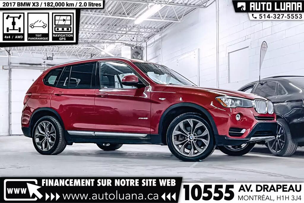 2017 BMW X3 xDrive28i AWD