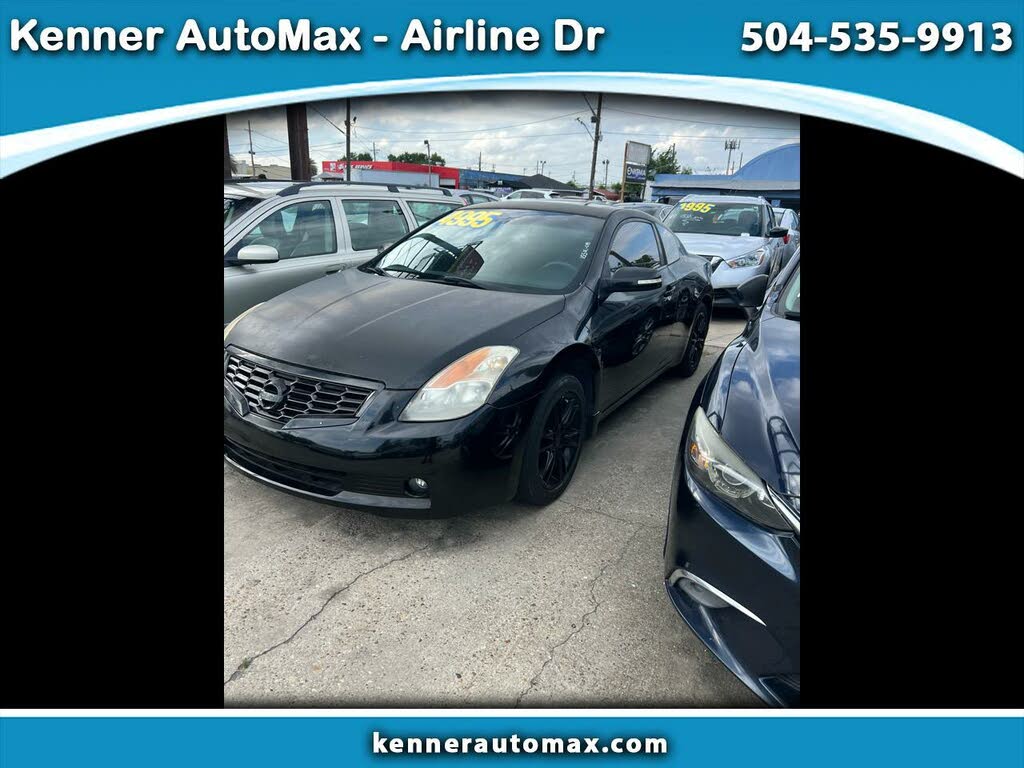 Used Black Nissan Altima Coupe for Sale - CarGurus