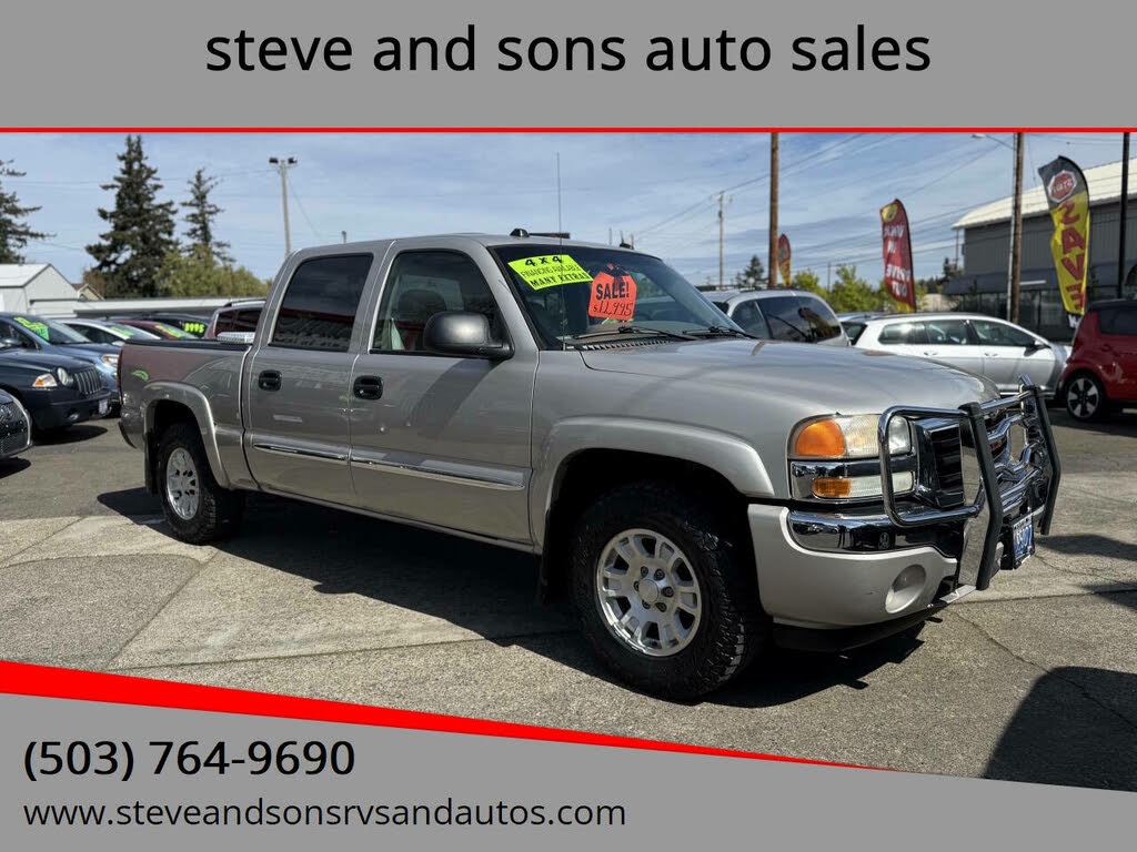 2005 GMC Sierra 1500 SLT 4WD Crew Cab SB